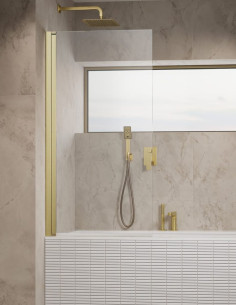 Radaway Nes Brushed Gold PNJ I vonios sienelė