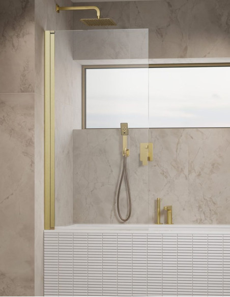 Radaway Nes Brushed Gold PNJ I vonios sienelė