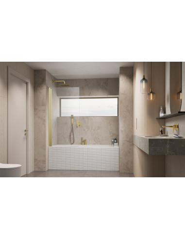 Radaway Nes Brushed Gold PNJ I vonios sienelė