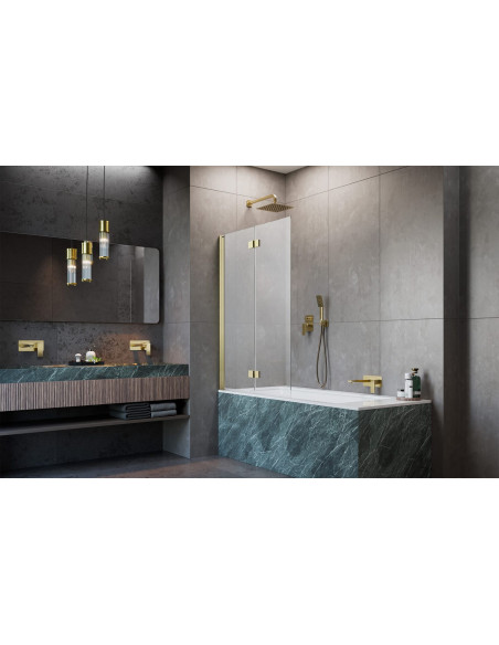 Radaway Nes Brushed Gold PND I vonios sienelė