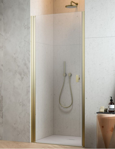Radaway Nes Brushed Gold DWJ I dušo durys