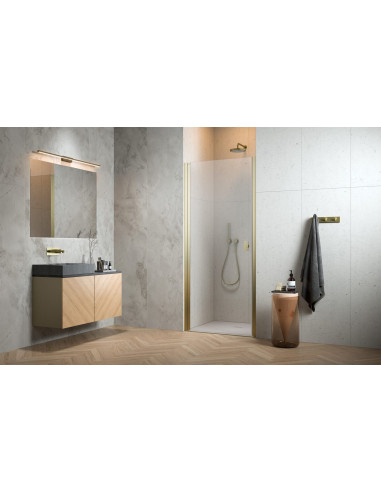 Radaway Nes Brushed Gold DWJ I dušo durys