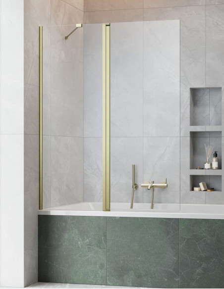 Radaway NES Brushed Gold PND II vonios sienelė