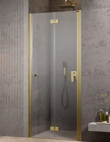 Radaway Nes Brushed Gold DWB dušo durys