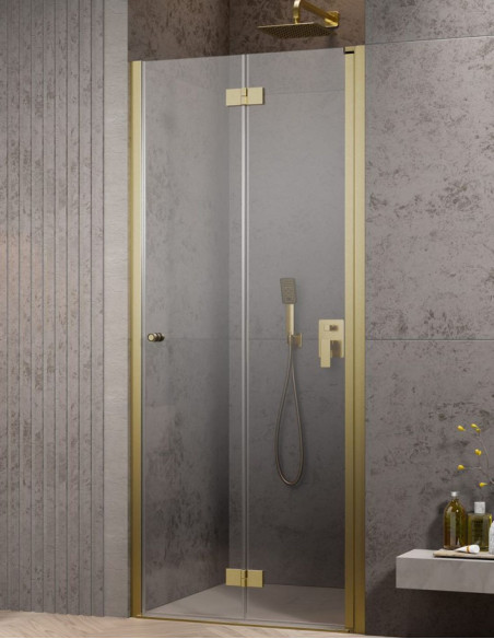 Radaway Nes Brushed Gold DWB dušo durys