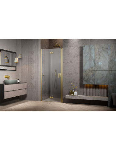 Radaway Nes Brushed Gold DWB dušo durys