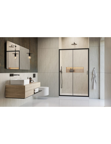 Radaway Alienta Black DWJ dušo durys