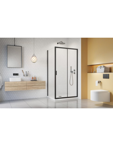 Radaway Alienta Black DWJ+S kampinė...