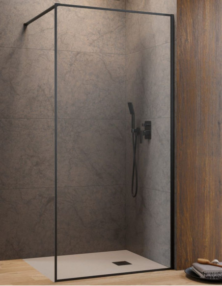 Radaway Modo F Brushed GunMetal II nejudanti dušo sienelė