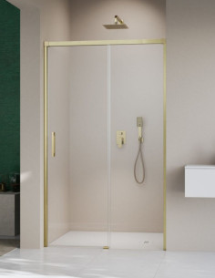Radaway Idea 8 Brushed Gold DWJ dušo durys