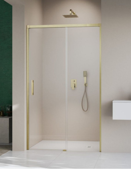 Radaway Idea 8 Brushed Gold DWJ dušo durys