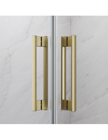 Radaway Idea 8 Brushed Gold DWJ dušo durys