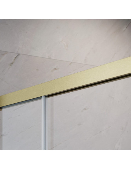Radaway Idea 8 Brushed Gold DWD dušo durys
