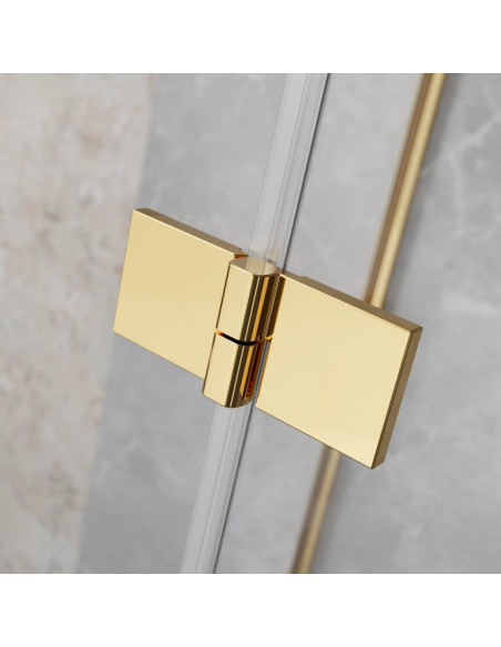 Radaway Essenza 8 Gold DWJ dušo durys