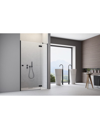 Radaway Essenza 8 Black DWJ dušo durys