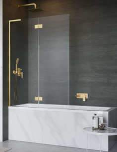 Radaway Essenza 8 SL Gold PND II vonios sienelė