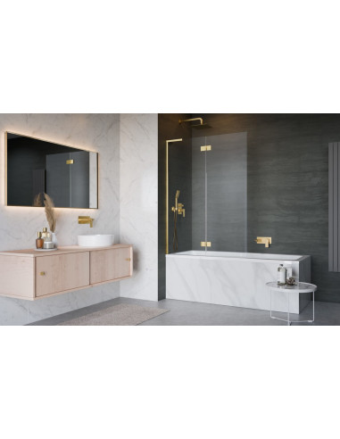 Radaway Essenza 8 SL Gold PND II vonios sienelė