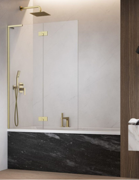 Radaway Essenza 8 SL Brushed Gold PND II vonios sienelė