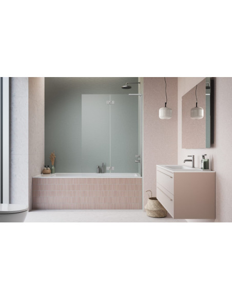Radaway Essenza 8 SL Brushed Nikel PND II vonios sienelė