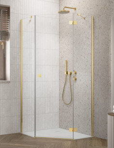 Radaway Essenza 8 Gold PTJ penkiakampė dušo kabina