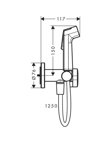 Hansgrohe higieninis bide dušelis...
