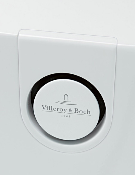 Stačiakampė vonia Villeroy & Boch Oberon 2.0 1800x800 su kojelėmis ir integruotu chrome/white sifonu