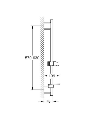 Grohe Rainshower SmartActive 600 mm...
