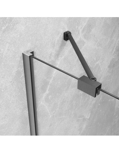 Radaway Essenza Brushed GunMetal KDJ...