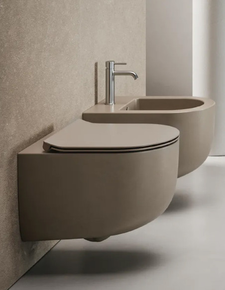 Pakabinamas unitazas Hatria FUTURA PURE VORTEX su Soft Close SLIM dangčiu