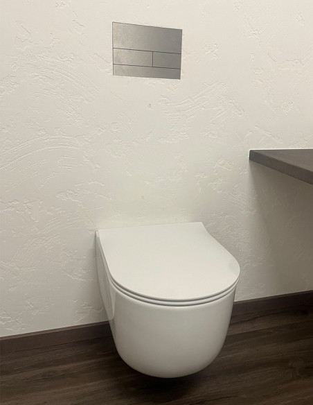 Pakabinamas unitazas Hatria FUTURA PURE VORTEX su Soft Close SLIM dangčiu