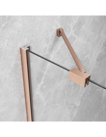 Radaway Essenza Brushed Copper DWJ dušo durys