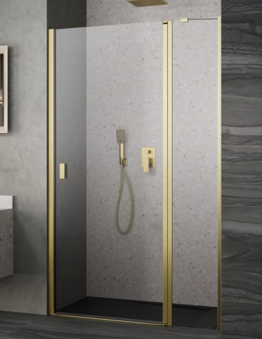 Radaway Nes Brushed Gold DWJ II dušo durys