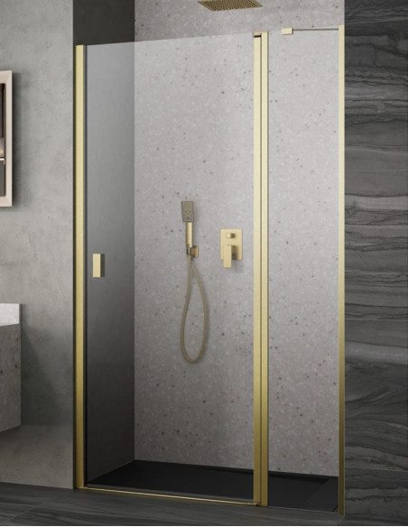 Radaway Nes Brushed Gold DWJ II dušo durys