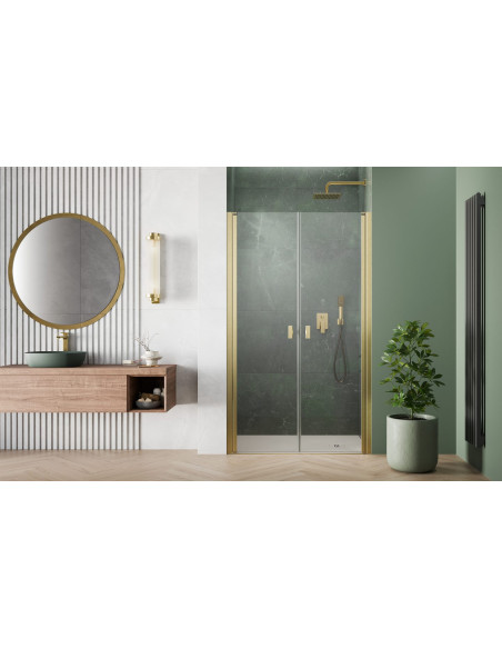 Radaway Nes Brushed Gold DWD I dušo durys