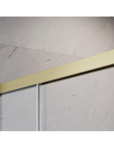 Radaway Idea DWJ Brushed Gold dušo durys