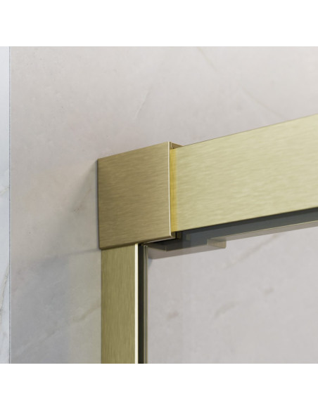 Radaway Idea DWD Brushed Gold dušo durys