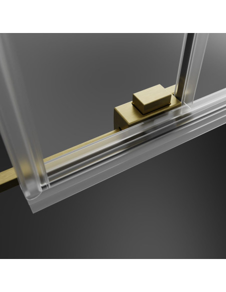 Radaway Idea DWD Brushed Gold dušo durys