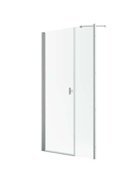 Radaway Nes Brushed Nickel DWS dušo durys