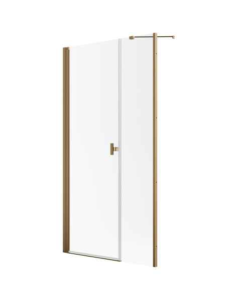 Radaway Nes Brushed Copper DWS dušo durys