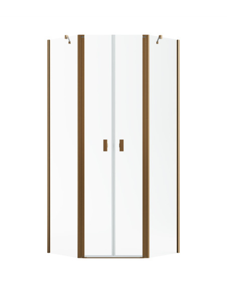 Penkiakampė dušo kabina Radaway Nes Brushed Copper PTD
