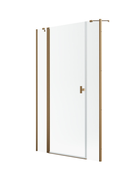 Dušo durys Radaway Nes Brushed Copper DWJS