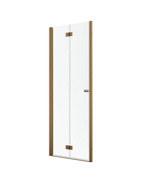 Radaway Nes Brushed Copper DWB dušo durys