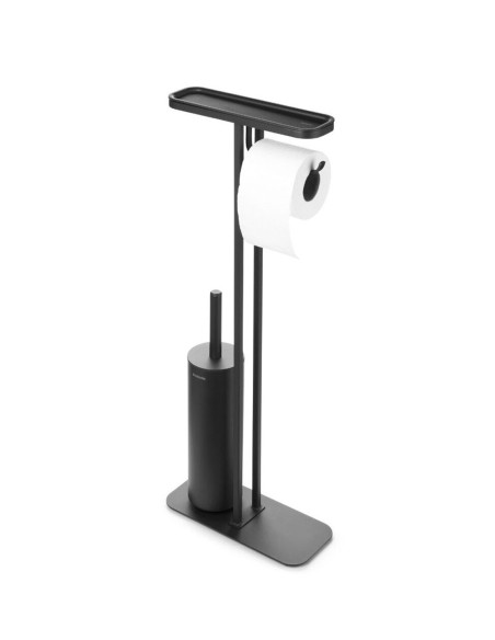 Stovas tualeto priemonėms Brabantia Mindset - juoda