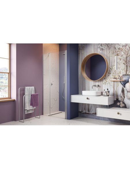 Radaway Nes Brushed Nickel DWS dušo durys