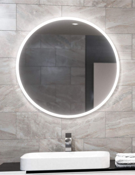 MILANO apvalus LED veidrodis