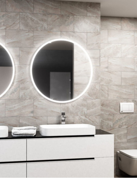 MILANO apvalus LED veidrodis