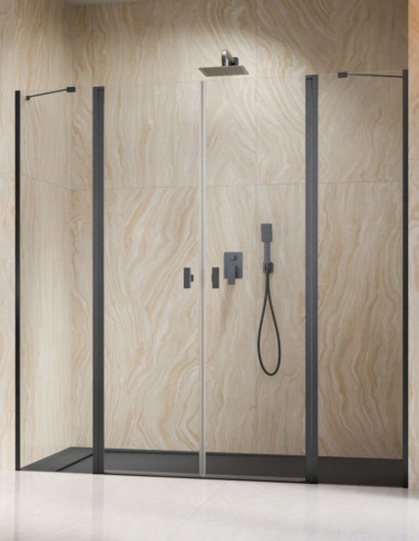 Radaway NES Brushed GunMetal DWD II...