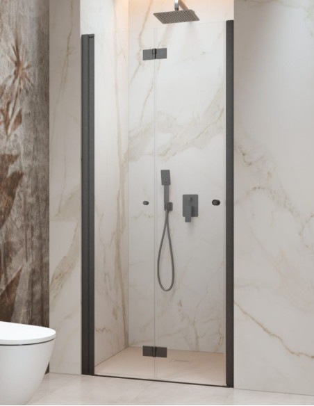 Radaway Nes Brushed GunMetal DWB dušo durys