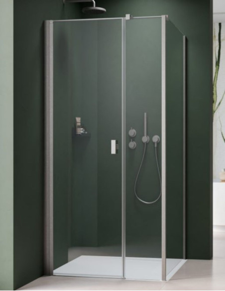 Radaway Nes Brushed Nickel KDS I kampinė dušo kabina