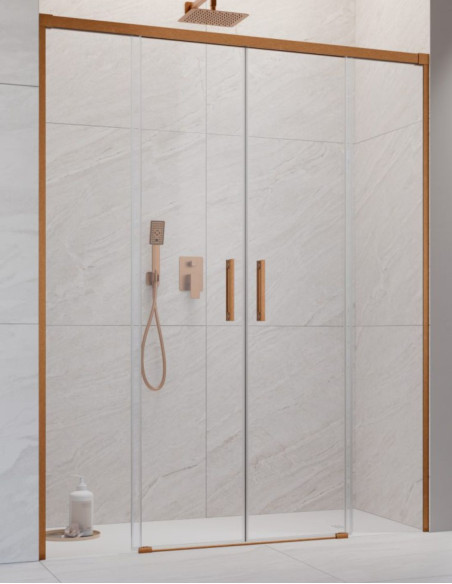 Radaway Idea DWD Brushed Copper dušo durys